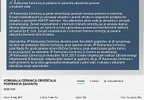 KOMUNALA CERKNICA OBVEŠČALA POŠTENO IN ZAKONITO