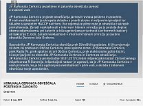 KOMUNALA CERKNICA OBVEŠČALA POŠTENO IN ZAKONITO