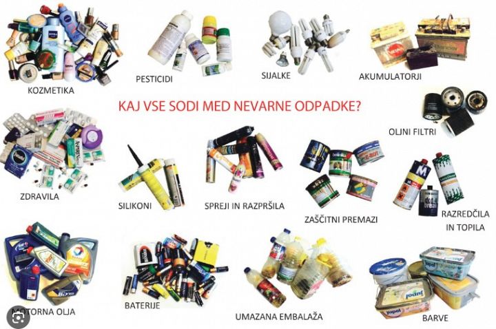 AKCIJA ZBIRANJA NEVARNIH ODPADKOV